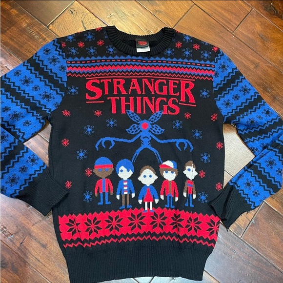 - Stranger Things sweater large - Picture 1 of 8